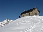 Salita invernale da Nona di Vilminore al Passo della Manina e al Monte Sasna il 17 dicembre 2009 - FOTOGALLERY